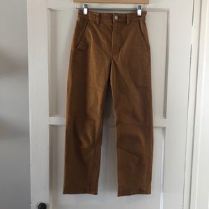 Everlane straight leg crop 0 short
